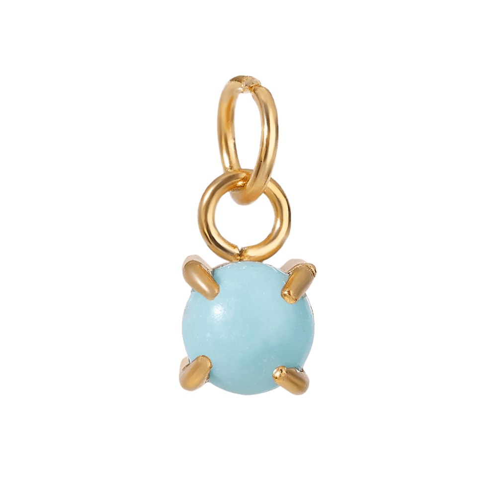 Golden Birthstone Charm - Clout Vienna#