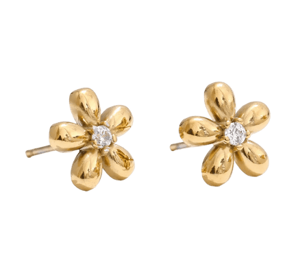 Golden Blossom Studs - Clout Vienna