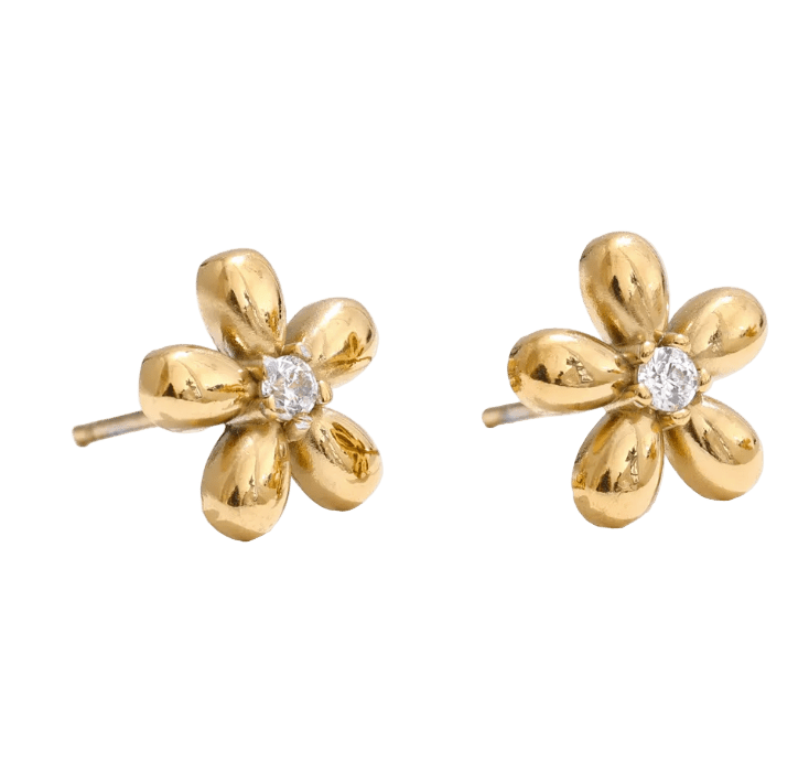 Golden Blossom Studs - Clout Vienna