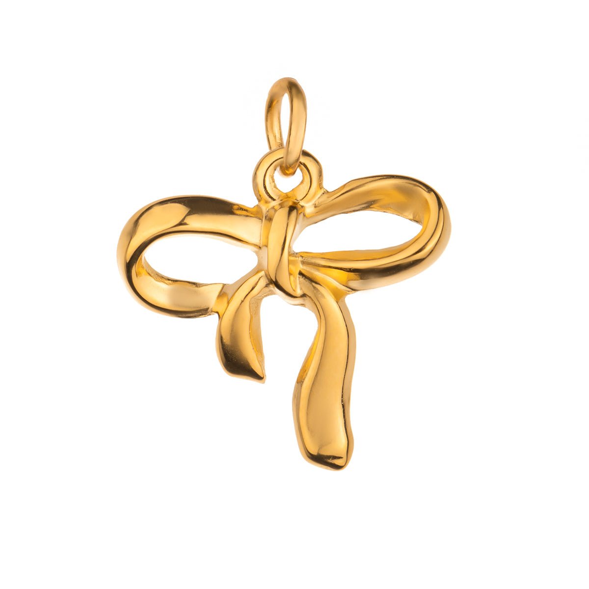 Golden Ribbon Charm - Clout Vienna#