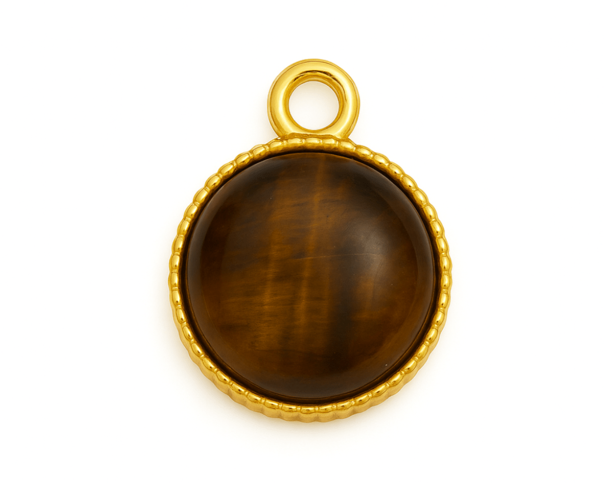 Golden Tiger Charm - Clout Vienna