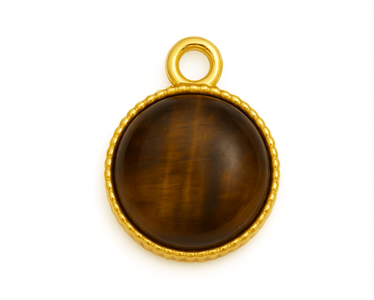 Golden Tiger Charm - Clout Vienna
