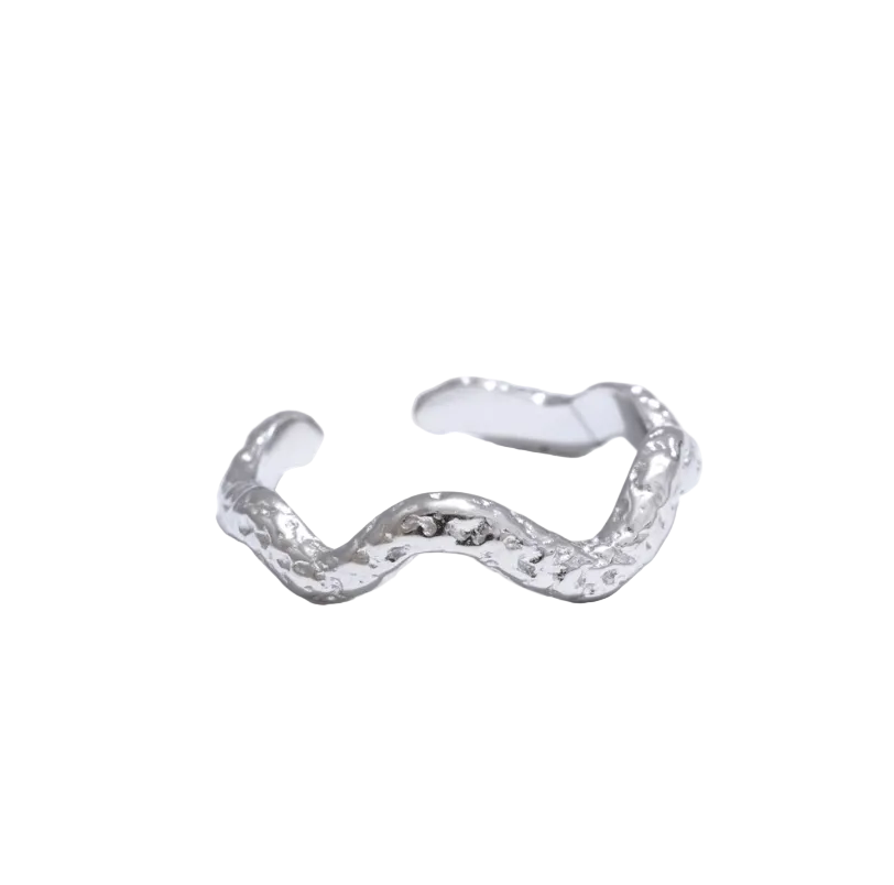 Golden Wave Ring