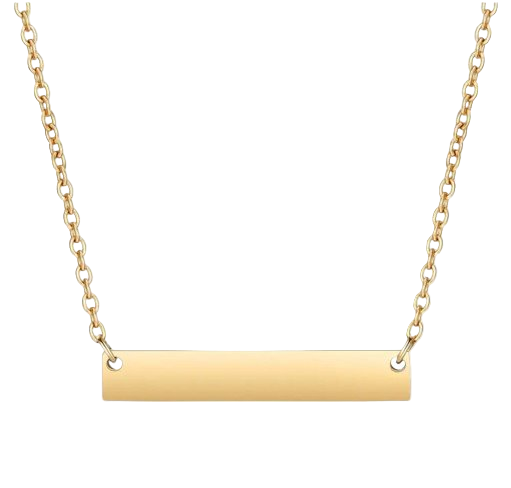 engraving chain horizontal bar 