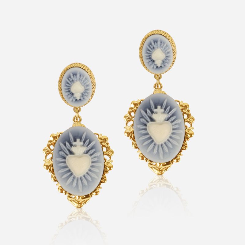 Amour Bleu Earrings
