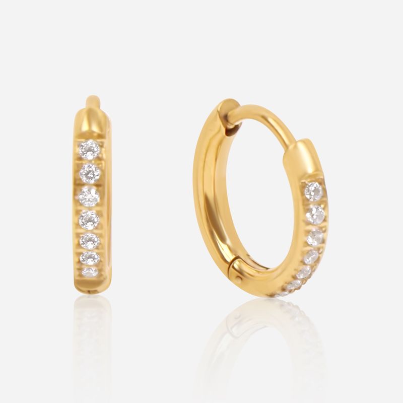 Sparkling Fine Hoops