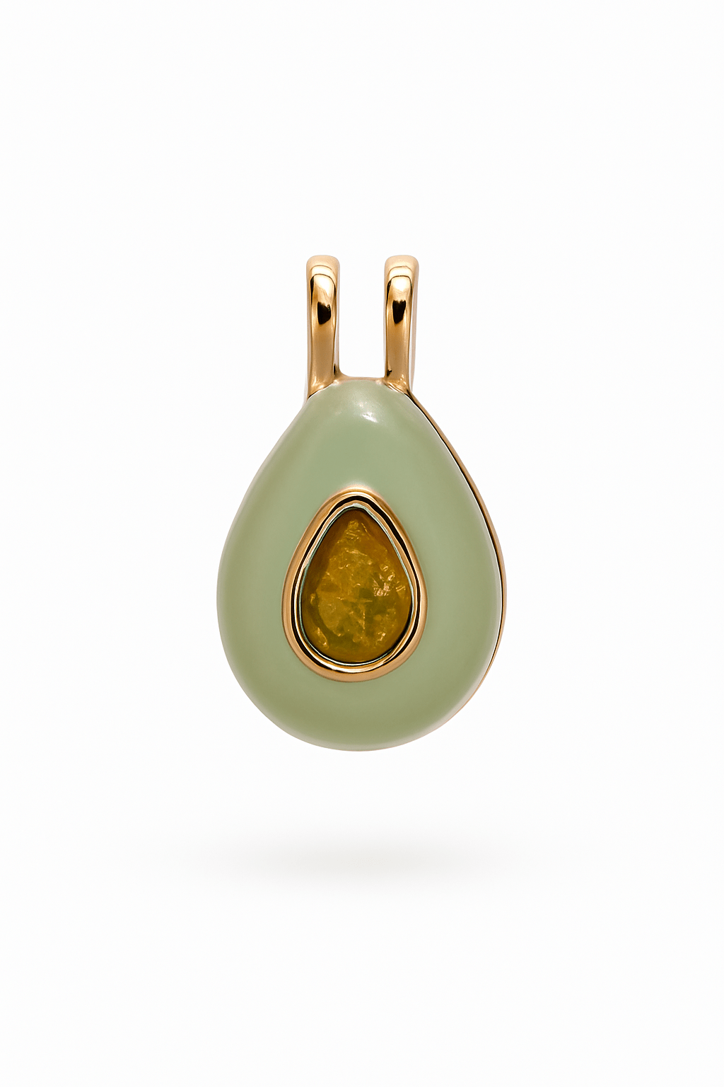 Jade Drop Charm - Clout Vienna