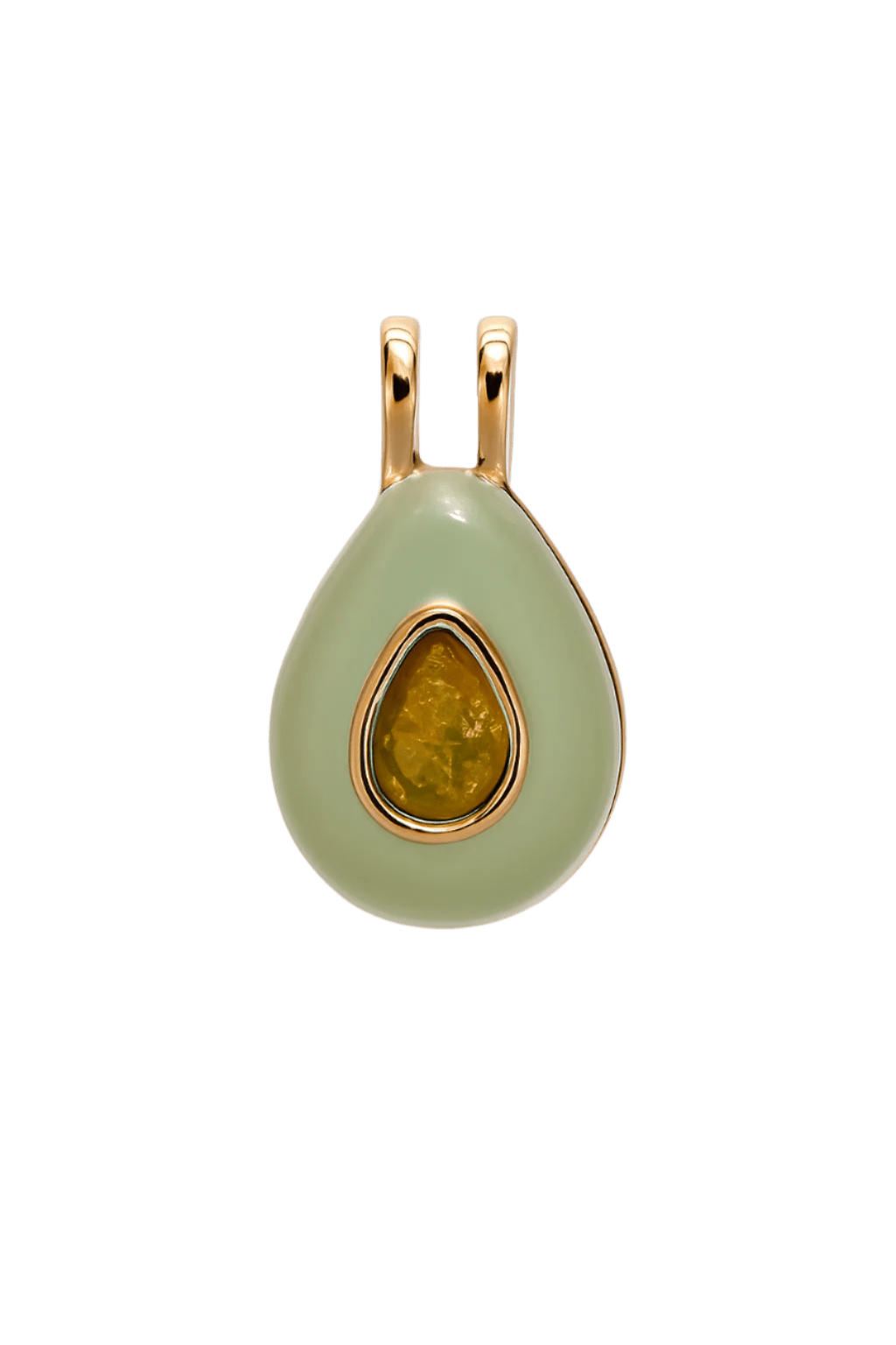 Jade Drop Charm - Clout Vienna