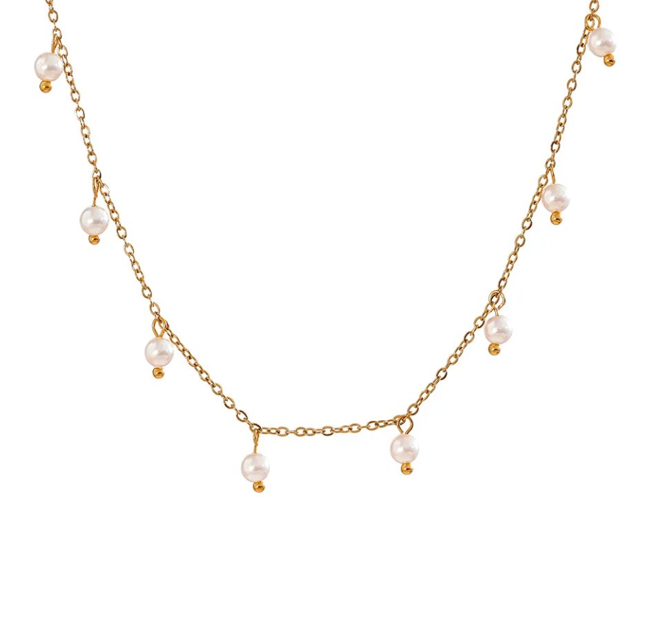 Kette Tini Pearls - Clout Vienna#