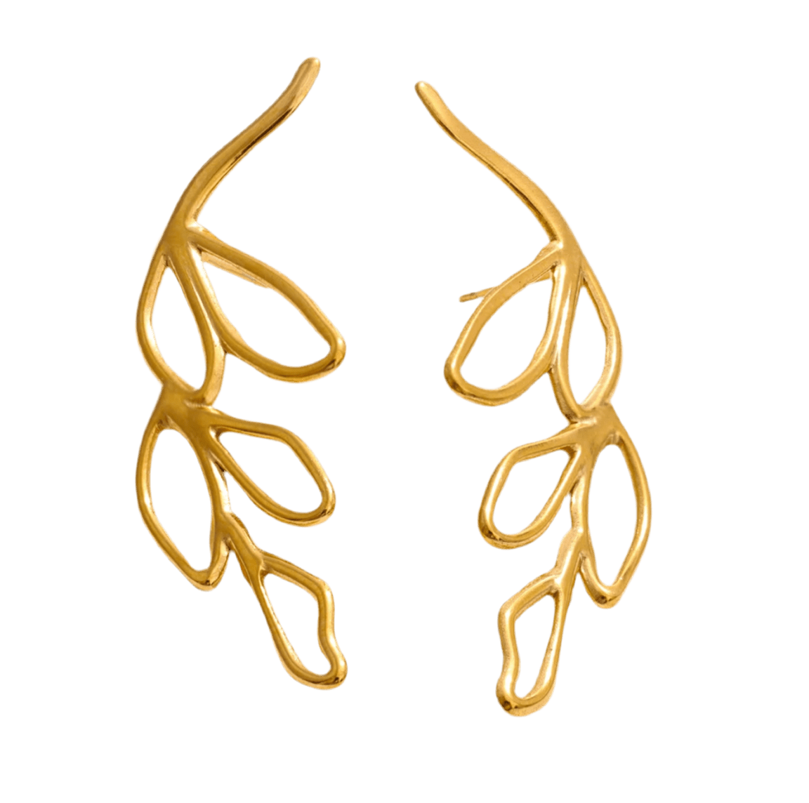 Leaf Climber Ohrringe - Clout Vienna