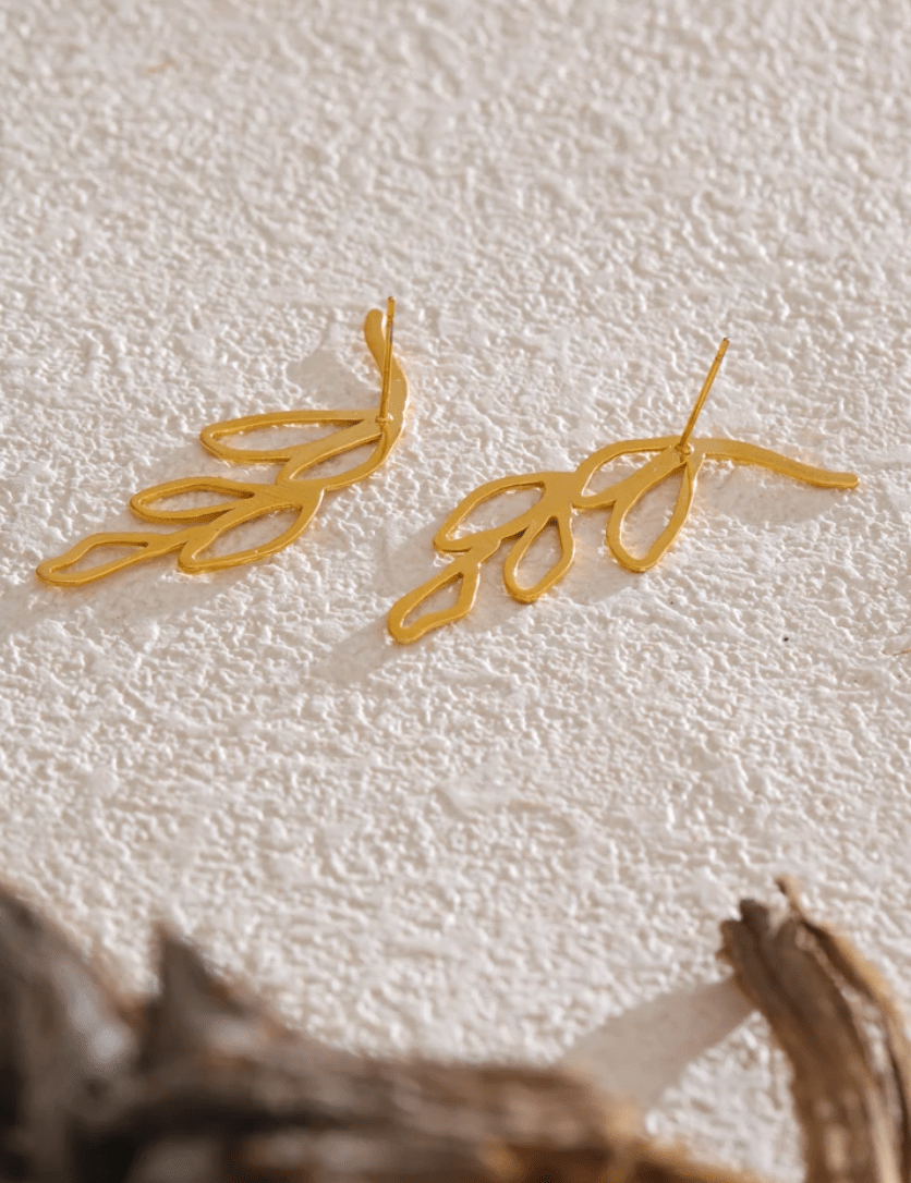 Leaf Climber Ohrringe - Clout Vienna