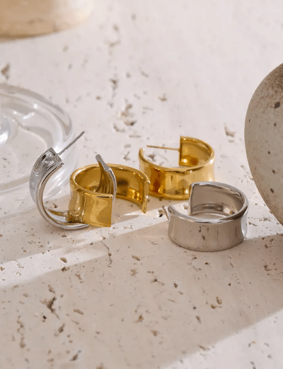 Linéa Bold Hoops - Clout Vienna