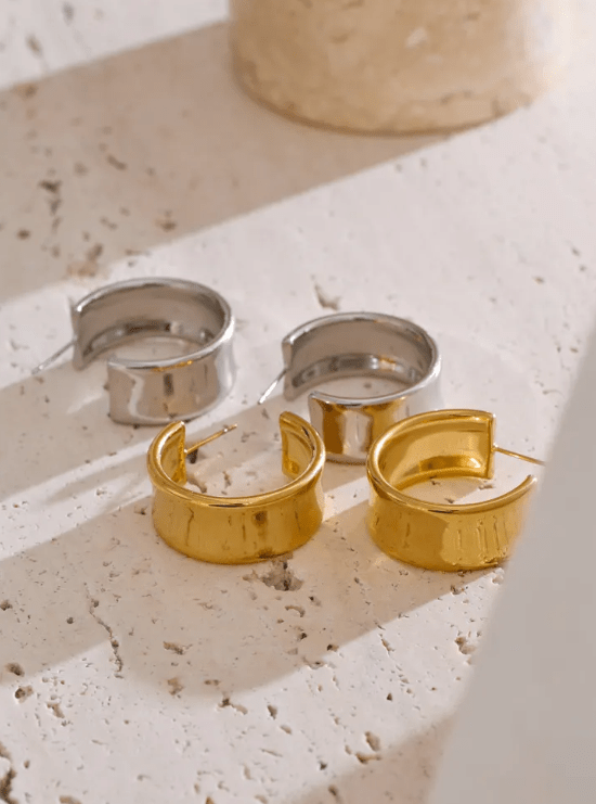 Linéa Bold Hoops - Clout Vienna