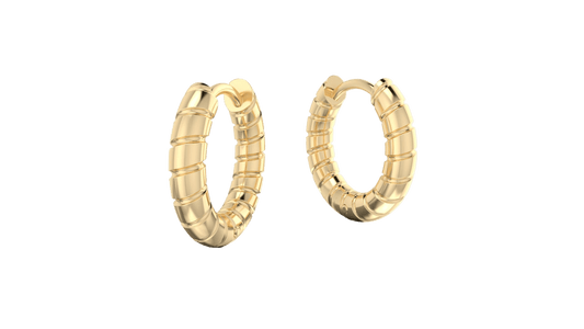 Lined Hoops - Clout Vienna