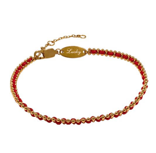 Lucky Red Bracelet - Clout Vienna