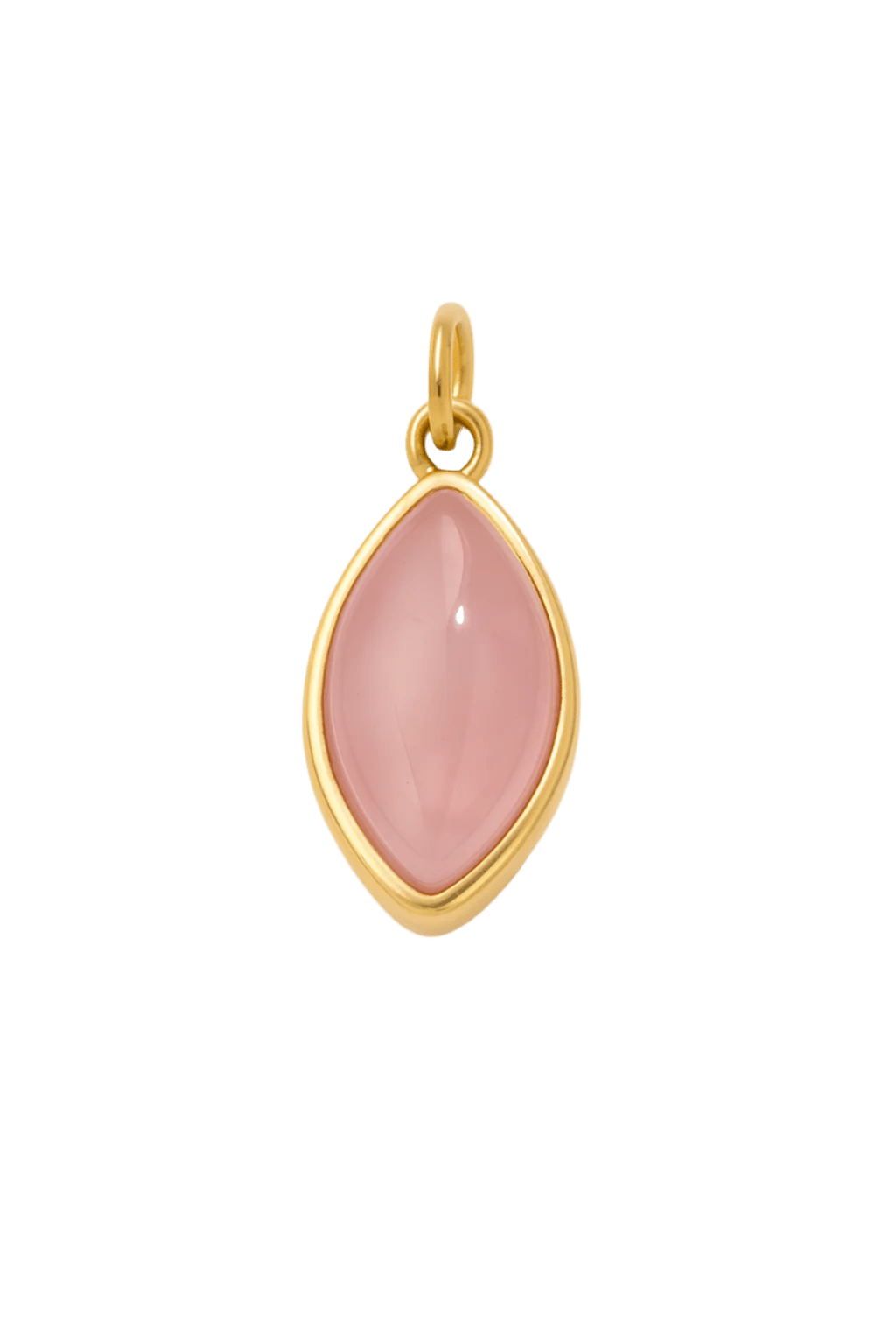 Marquise Rosenquarz Charm - Clout Vienna
