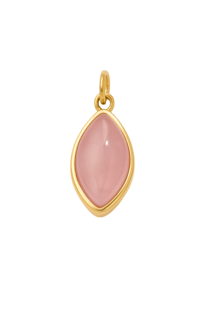 Marquise Rosenquarz Charm - Clout Vienna
