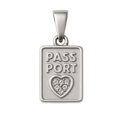 Passport Charm - Clout Vienna