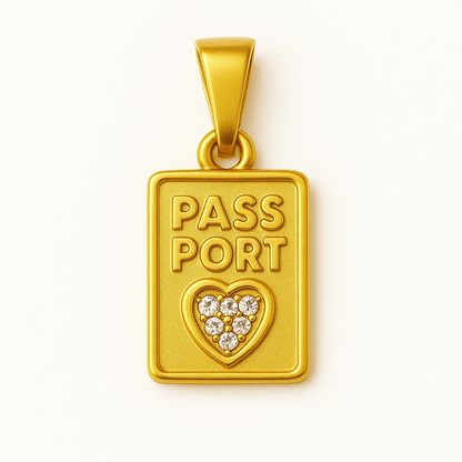 Passport Charm - Clout Vienna