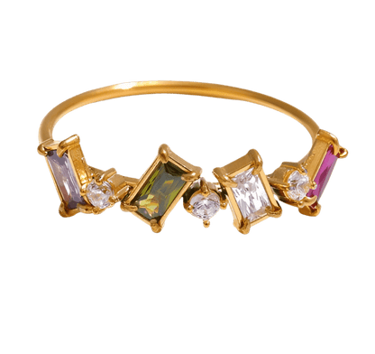 Plain multicolor Ring - Clout Vienna#