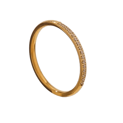 Plain sparkling ring - Clout Vienna