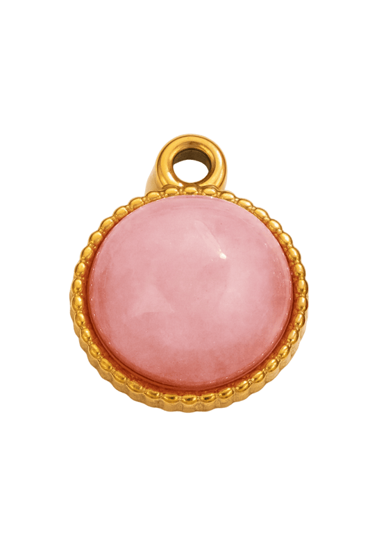 Rose Glow - Rosenquarz Charm - Clout Vienna
