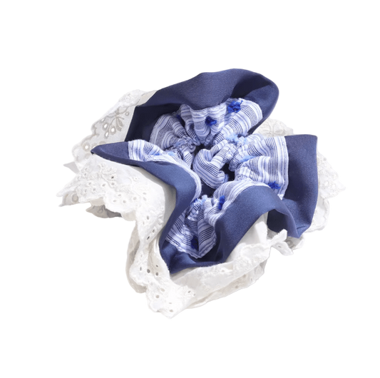 Sailor Lace Scrunchie