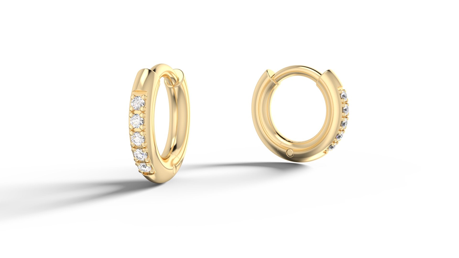 Sparkling Fine Hoops - Clout Vienna#