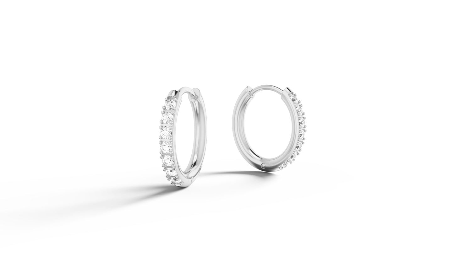 Sparkling Fine Hoops - Clout Vienna#