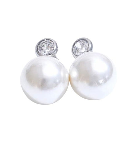 Sparkling Pearl Studs - Clout Vienna#