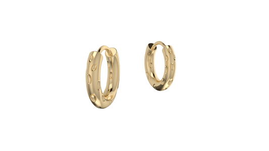 Tini hammered Hoops - Clout Vienna