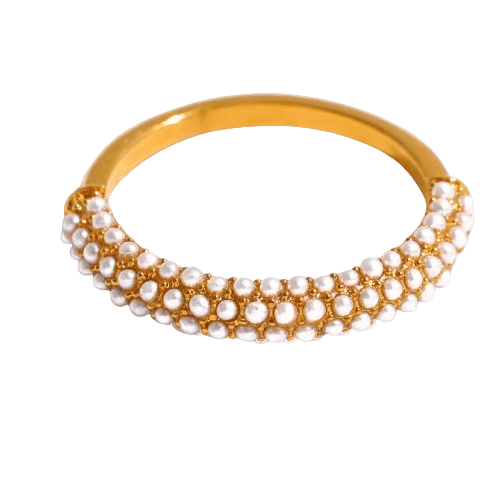 Tiny Pearls Ring - Clout Vienna