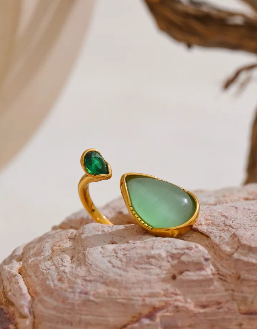 Verdant Duo Ring - Clout Vienna#