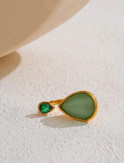 Verdant Duo Ring - Clout Vienna#